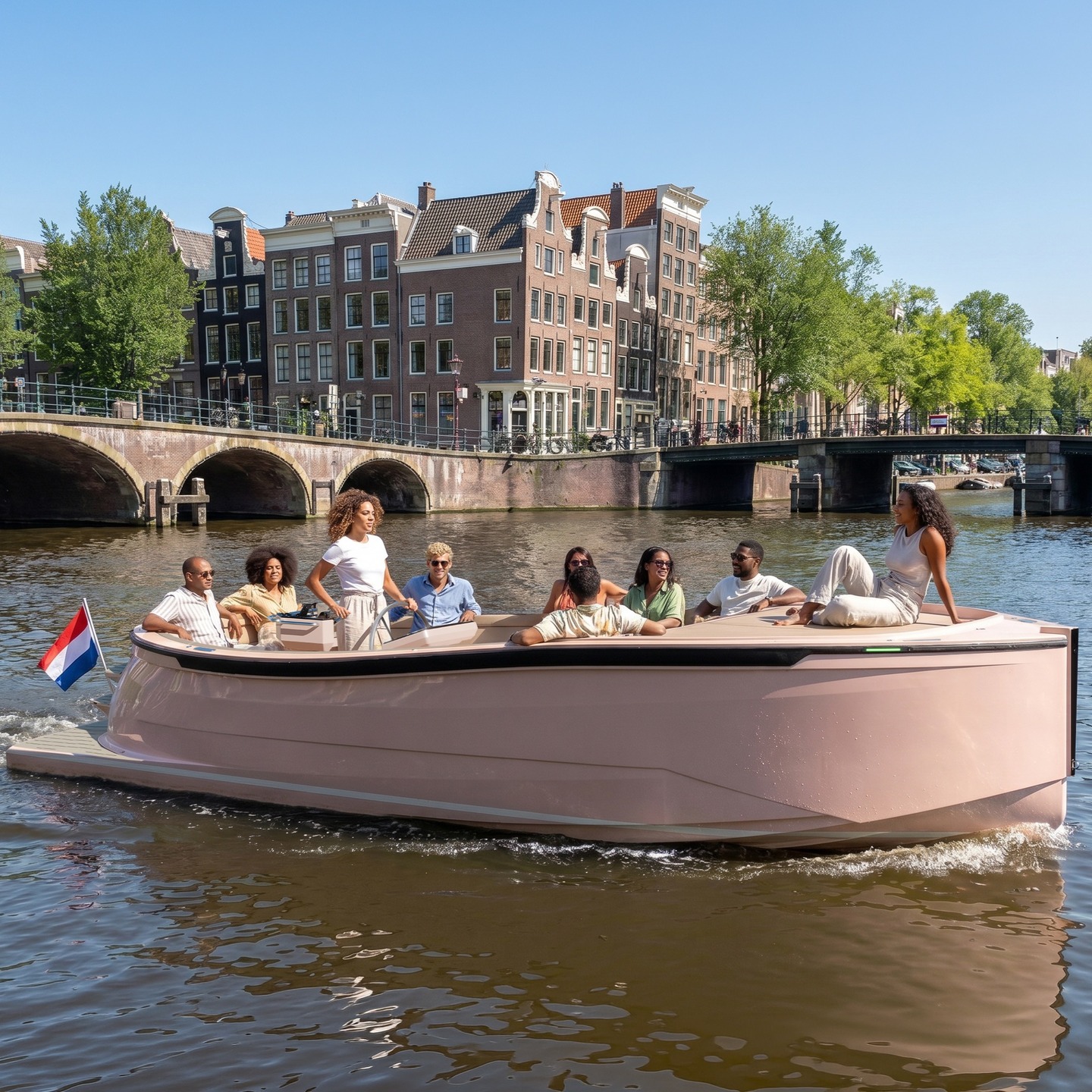 Dusk Rosé · Amsterdam canals